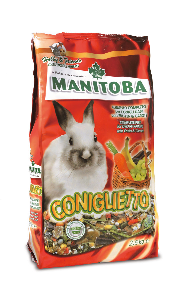 Coniglietto – Miscuglio Completo per Conigli | Disponibile da 1 kg a 2.5 kg