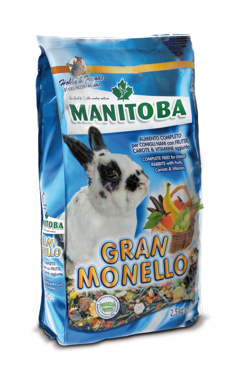 Gran Monello – Miscuglio con Frutta e Verdure per Conigli | 1 kg e 2,5 kg
