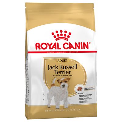 Cibo per cani Jack Russell Adult Royal Canin, confezione con crocchette di alta qualità per cani adulti.