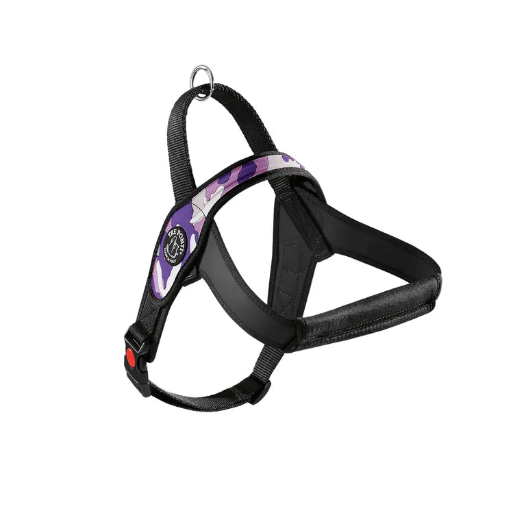 Pettorina AGRIAPPIA Primo Tre ponti in nylon con fibbie regolabili e rivestimento imbottito, adatta a cani di taglia media