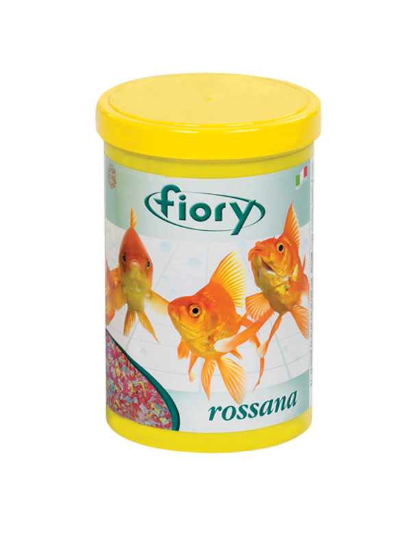 Fiory Rossana – Mangime in Fiocchi per Pesciolini Rossi con 10 Ingredienti e Vitamine