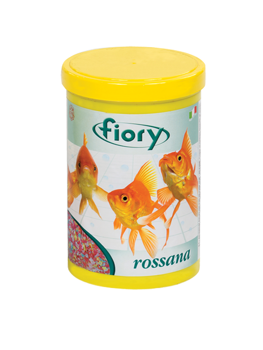 Fiory Rossana – Mangime in Fiocchi per Pesciolini Rossi con 10 Ingredienti e Vitamine