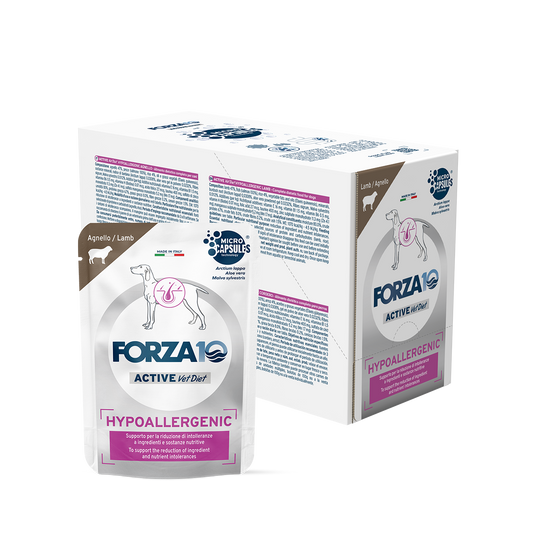 Forza10 Cane Hypoallergenic – Alimento Dietetico Umido Agnello per Cani con Intolleranze