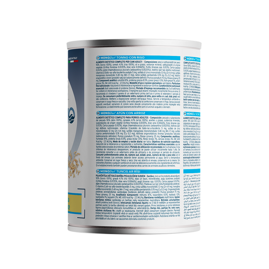 Forza10 Adult Sensitive – Alimento Dietetico Umido Tonno con Riso per Cani 400g