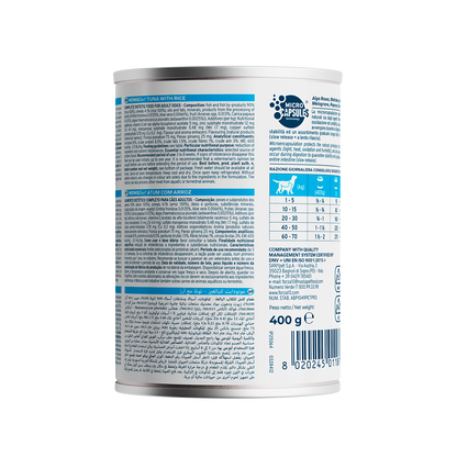 Forza10 Adult Sensitive – Alimento Dietetico Umido Tonno con Riso per Cani 400g