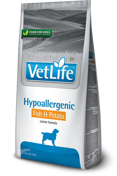 Farmina Hypoallergenic Pesce e Patata – Dieta Ipoallergenica per Cani 2kg