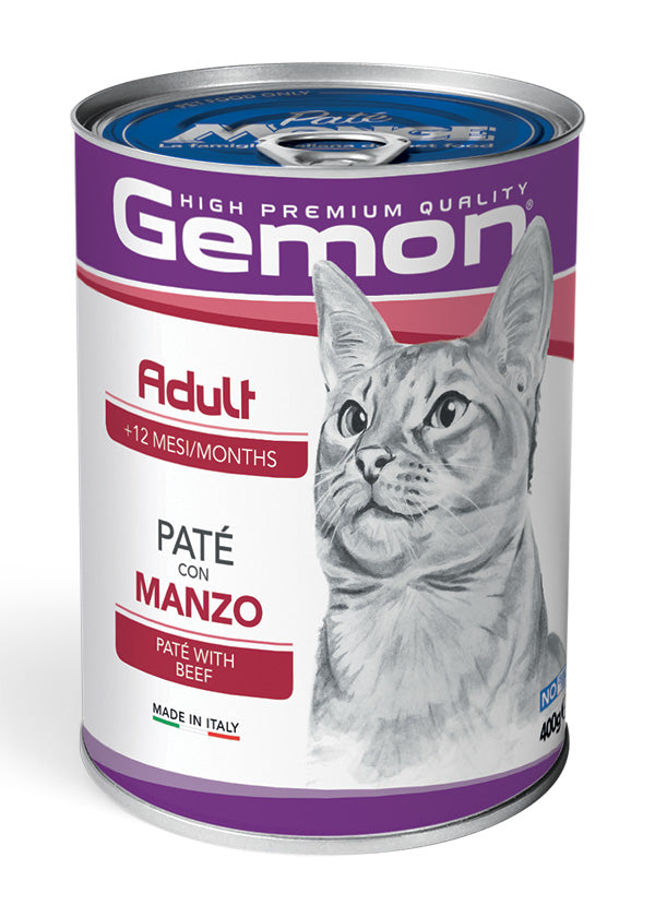 Paté adulto con manzo AGRIAPPIA in scatola da 400g, alimento umido per cani con carne di manzo.