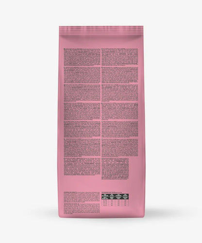 Crocchette mini Aldog ARTICA AGRIAPPIA per cani, confezione da 1,5 kg, vista posteriore con dettaglio del packaging.