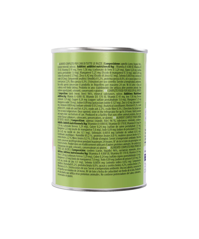 Aldog Paté Monoproteico Agnello – Cibo Umido per Cani 400g