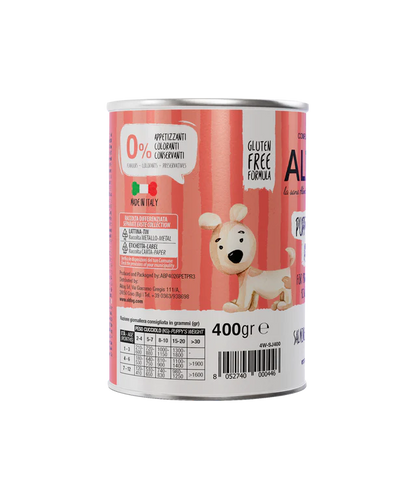 Aldog Paté Monoproteico Puppy Junior Artica – Salmone per Cuccioli 400g