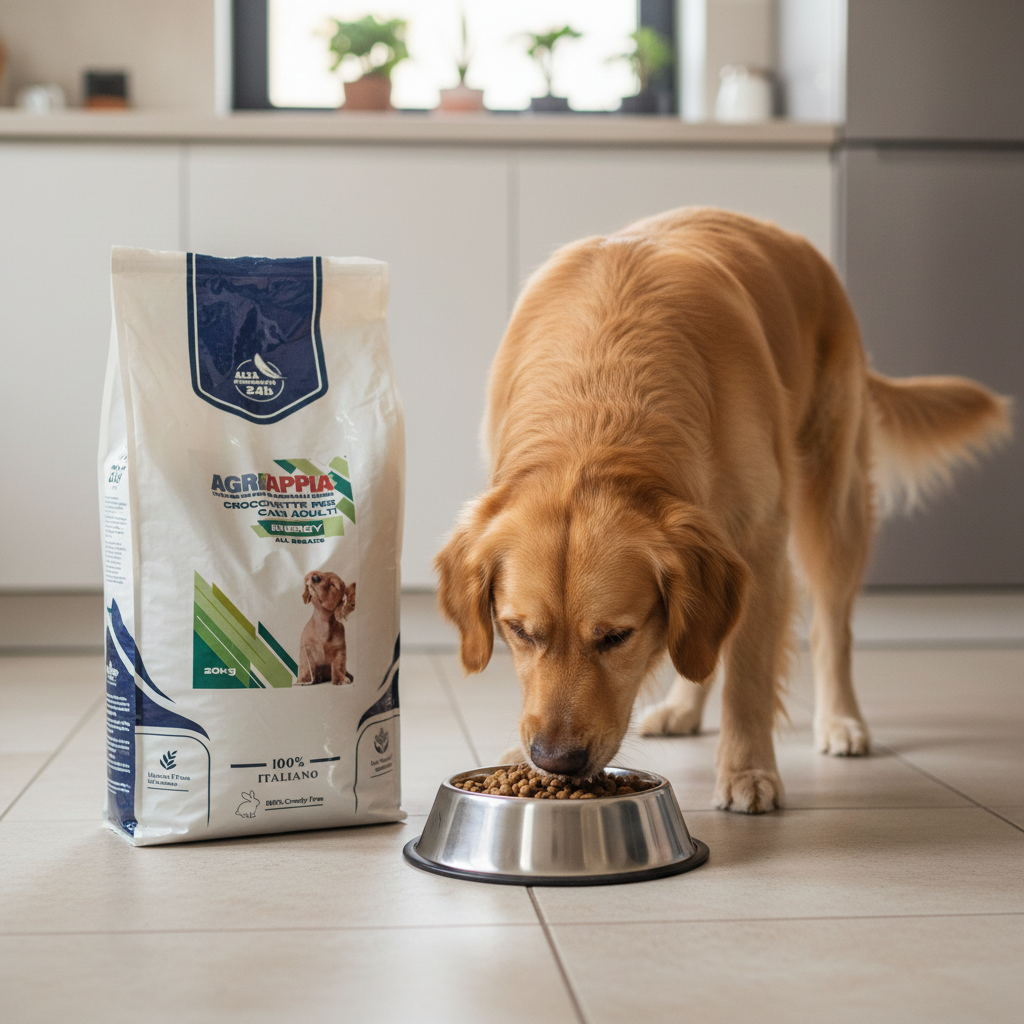 Crocchette per cani Agriappia Energy Mantenimento, 20kg, con crocchette di alimentazione equilibrata per cani domestici.