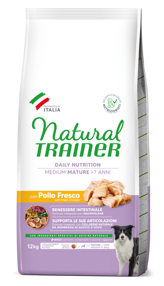 Natural Trainer - DAILY NUTRITION MEDIUM MATURE CON POLLO FRESCO