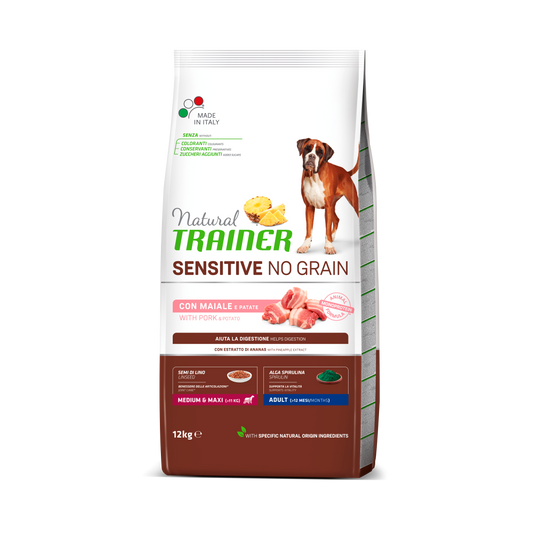 Natural Trainer - NO GRAIN M&M ADULT MAIALE