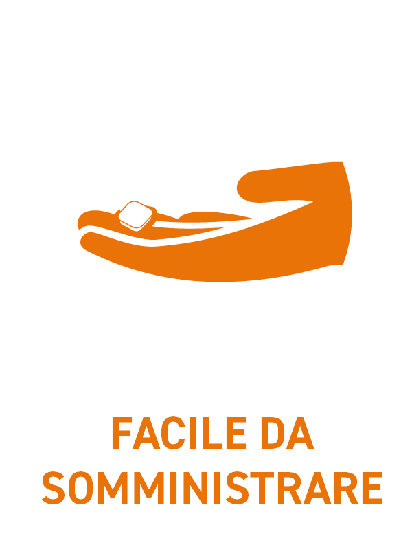 Icona di Frontpro® Cane AgriaPPIA, facile da somministrare, rappresenta la soluzione per cura e benessere dei cani.