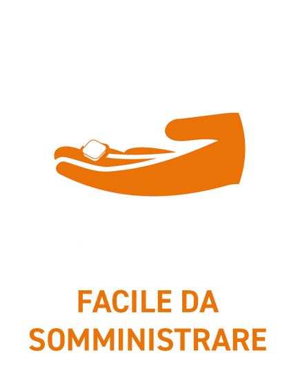 Icona di Frontpro® Cane AgriaPPIA, facile da somministrare, rappresenta la soluzione per cura e benessere dei cani.