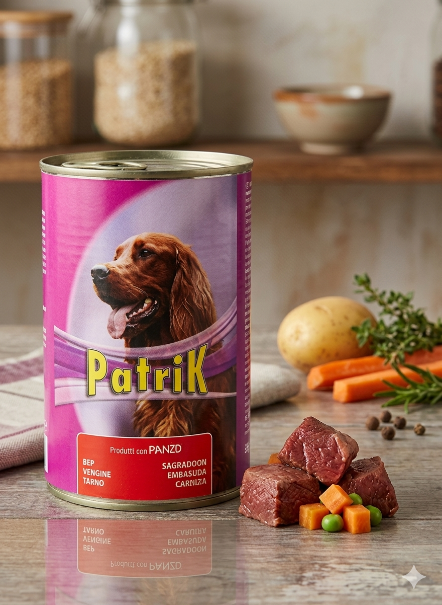 Morando Patrik Bocconi per Cani Gusto Manzo 1250g