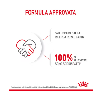 Cibo per cani Maxi Starter Royal Canin di AGRIAPPIA, confezione con crocchette per cuccioli di taglia grande