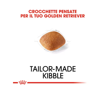 Cibo per cani Golden Retriever Adult Royal Canin di AGRIAPPIA, confezione con crocchette specifiche per cani adulti di razza Golden Retriever.