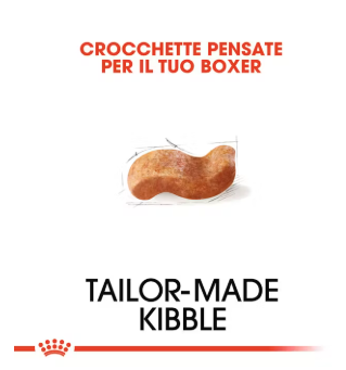 Cibo per cani Boxer Adult Royal Canin di AGRIAPPIA, confezione con imballaggio e dettagli del prodotto.