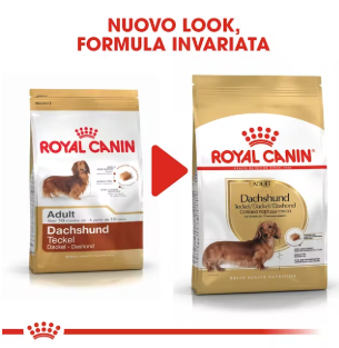 Cibo per cani adulti e maturi di marca AGRIAPPIA, confezione di alimenti specifici per bassotti, immagine del prodotto di alimentazione animale