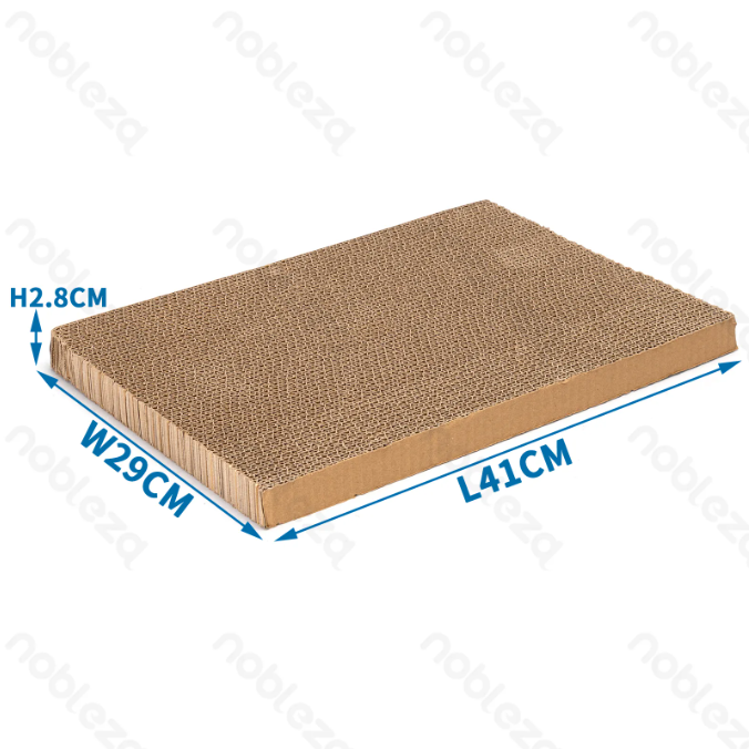 Pannello di ricambio per tiragraffi pieghevole AGRIAPPIA, con superficie in sisal e struttura in legno chiaro.