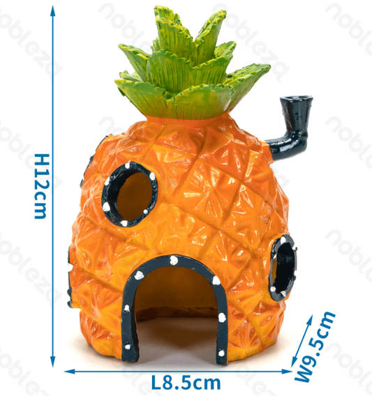 Decorazione per Acquario in Resina – Ornamento Interattivo 8,5x9,5x12cm