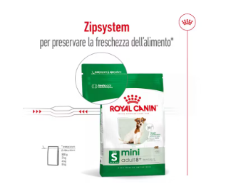 Cibo per cani Mini Adult 8+ Royal Canin di AGRIAPPIA, confezione con crocchette per cani anziani di taglia piccola