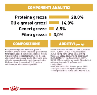 Crocchette per cani bassotto adulti e maturi, cibo per cani AGRIAPPIA, mostrato in confezione con cane bassotto.