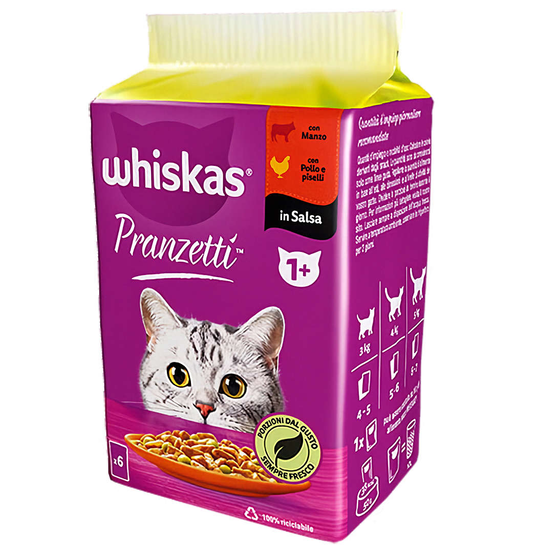 Whiskas® Pranzetti Carni e Verdure