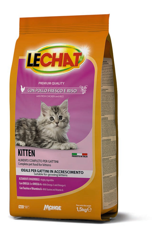 LeChat Croccantini con Pollo Fresco e Riso