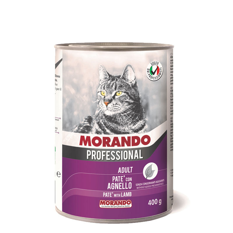 Morando Patè 400g – Alimento Completo per Gatti Adulti