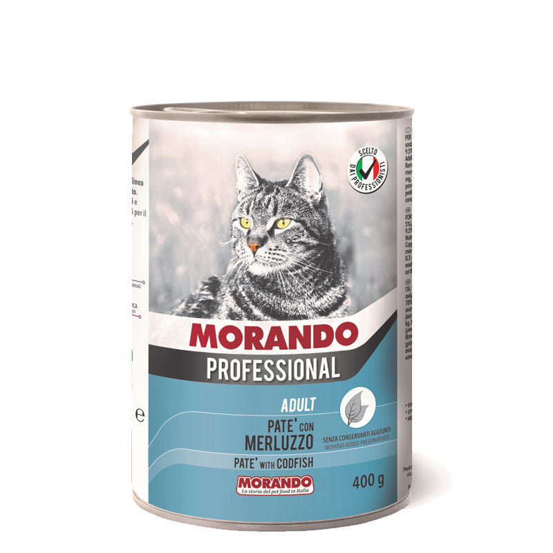 Morando Patè 400g – Alimento Completo per Gatti Adulti