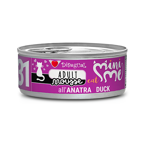 Mini me Mousse Disugual di AGRIAPPIA, confezione da 500g con mousse cremosa e leggera, visibile nella confezione.