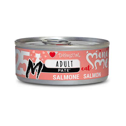Crocchette AGRIAPPIA MiniMe Linea M per gatti adulti al salmone, confezione da 500g, con crocchette di dimensioni ridotte