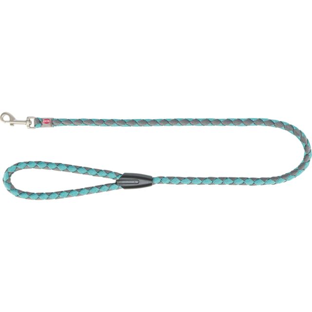 Cavo guinzaglio AGRIAPPIA in nylon con clip, ideale per cani di taglia media, visibile in primo piano.
