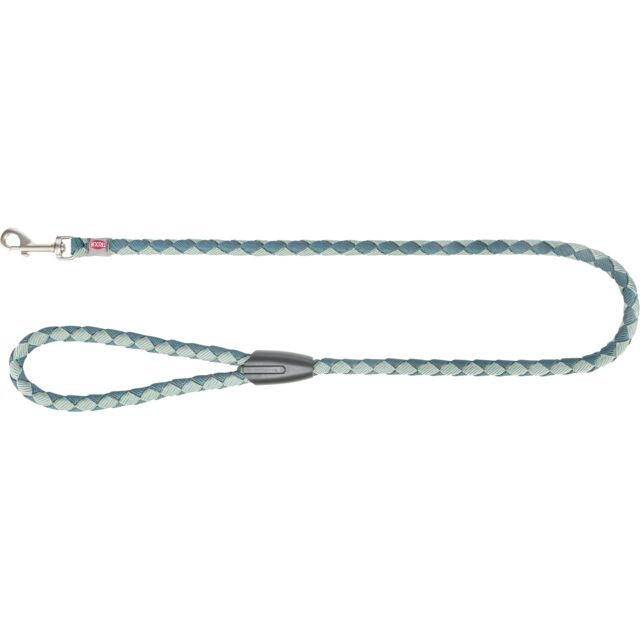 Cavo guinzaglio AGRIAPPIA in robusto materiale con clip, ideale per cani di taglia media, colore nero.