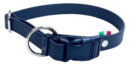 Collare in PVC AGRIAPPIA con sgancio rapido, resistente e leggero, ideale per cani di taglia media e grande.