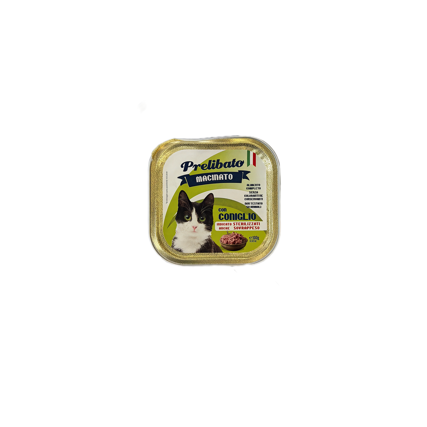 Prelibato Gatto 100g – Umido Completo Prodotto in Italia