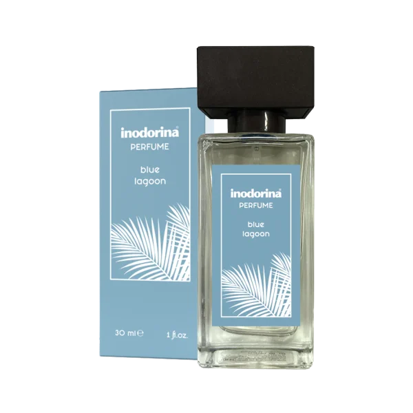 Profumo per cani AGRIAPPIA Blue Lagoon in flacone da 30ml, fragranza fresca e naturale per cani.