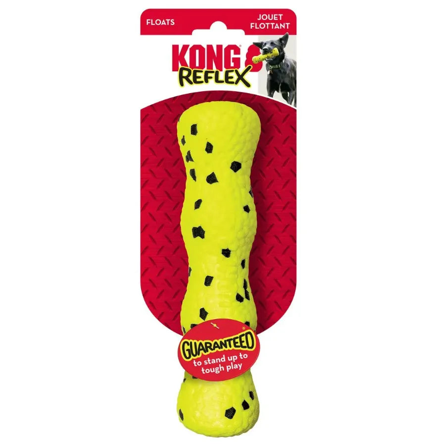 KONG Reflex Stick Galleggiante – Giocattolo Ultra Resistente per Cani