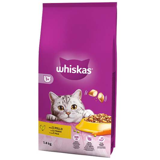 Whiskas® Croccantini con delizioso Pollo