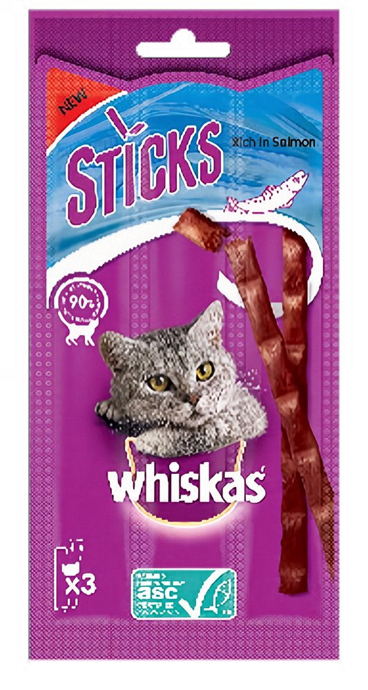 Whiskas® Stick con Salmone
