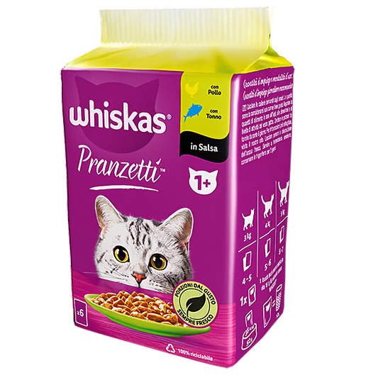 Whiskas® Pranzetti Mari e Monti