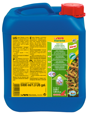Bottiglia di Sera Florena AGRIAPPIA da 5000 ml, contenitore di plastica con etichetta colorata e tappo.