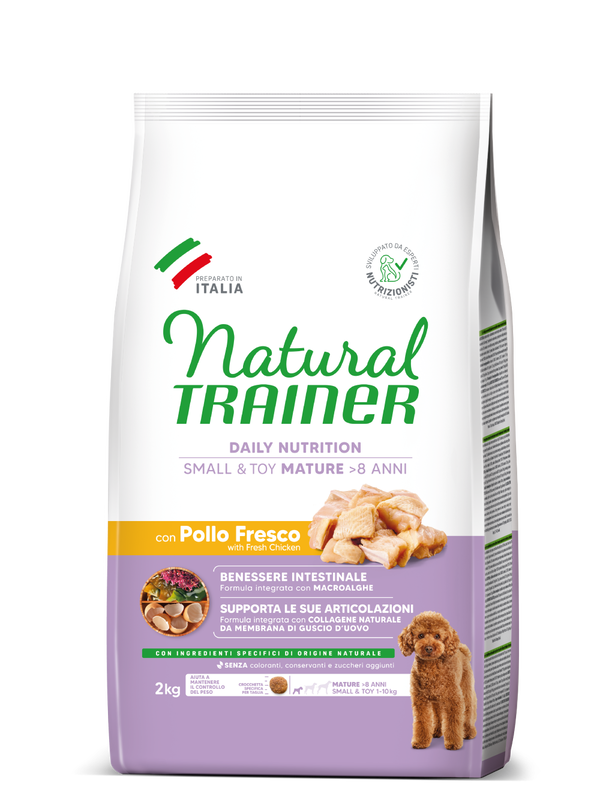 Natural Trainer - DAILY NUTRITION SMALL&TOY MATURE CON POLLO FRESCO