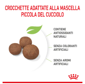Cucciolo di medium Royal Canin AGRIAPPIA, cibo per cani di taglia media, confezione con crocchette visibile in immagine