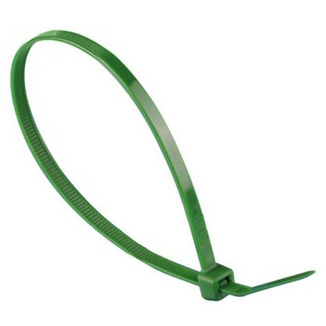Fascette nylon verdi 2,5x100 mm