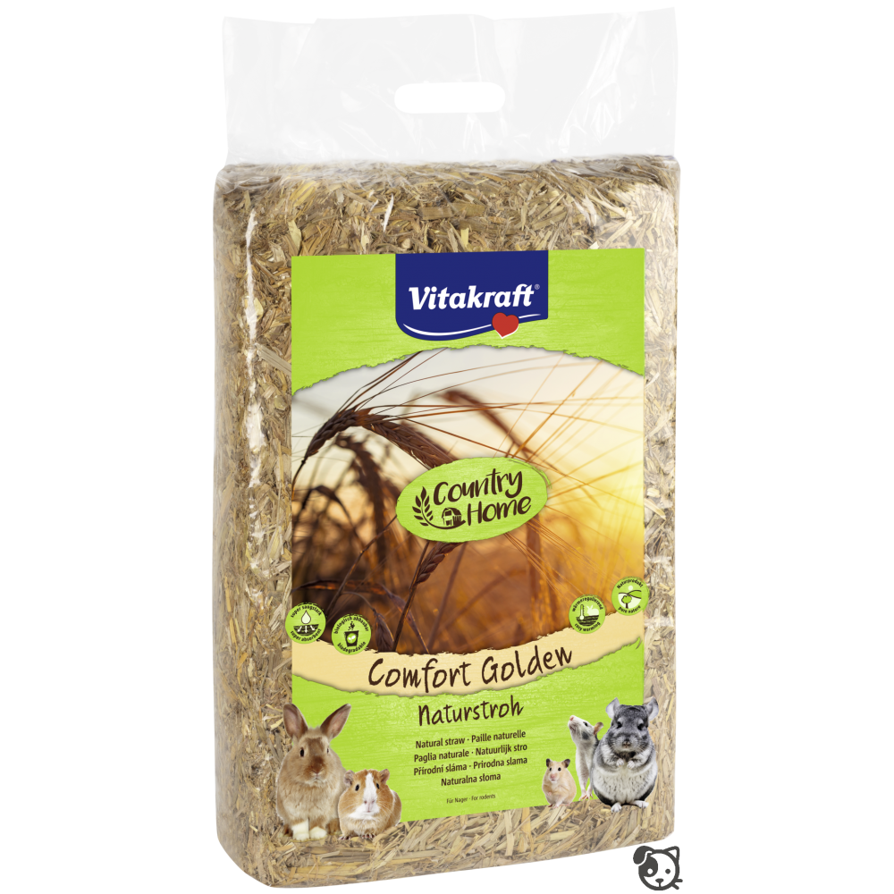 Vitakraft Country Home Comfort Golden Paglia Naturale Lettiera Roditori 30L