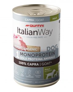 Capra adulti hypoallergenica ItalianWay Capra di AGRIAPPIA, adatta a tutte le razze, visibile in questa immagine.