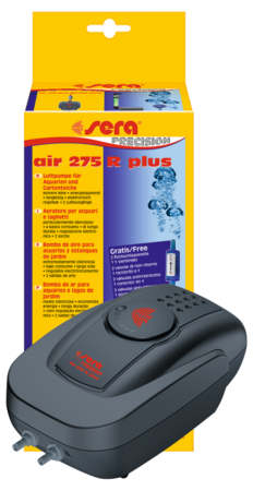 Sera Air Plus – Aeratore per Acquario Potente e a Basso Consumo con Valvola di Non Ritorno